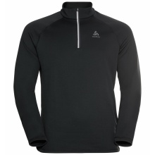 Odlo Fleece-Langarmshirt 1/2 Zip Besso (wärmend, Stretch-Fleece) schwarz Herren