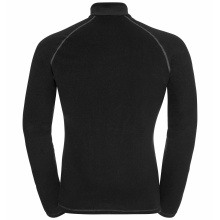 Odlo Fleece-Langarmshirt 1/2 Zip Rigi (wärmend, Microfleece) schwarz Herren