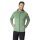 Odlo Fleecejacke Ascent Performance Wool Warm Mid Layer mit Kapuze (Merinowolle) lodengrün Herren