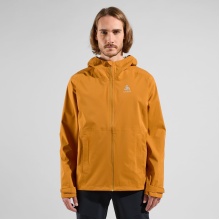 Odlo Wanderjacke Aegis 2.5 Lagen Hardshell (wasserdicht, atmungsaktiv) orange Herren