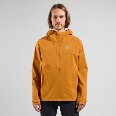 Odlo Wanderjacke Aegis 2.5 Lagen Hardshell (wasserdicht, atmungsaktiv) orange Herren