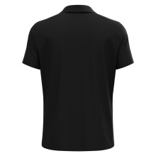 Odlo Wander-/Freizeit Polo Essential Solid (bequeme Passform, Baumwolle/Polyester) schwarz Herren