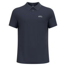 Odlo Wander-/Freizeit Polo Essential Solid (bequeme Passform, Baumwolle/Polyester) saphirblau Herren