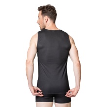 Odlo Funktionsunterwäsche Singlet Active Dry Everyday mit Ausschnitt schwarz Herren - 2er Pack