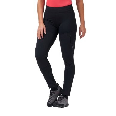 Odlo Laufhose Tights Ascent (leicht, wasserabweisend, Bewegungsfreiheit) schwarz Damen