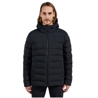 Odlo Winter-Daunenjacke Ascent N-Thermic Hooded (warm, Natürliche Wärmeregulierung) schwarz Herren