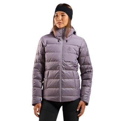 Odlo Winterjacke Severin N-Thermic Insulated Hooded (wasserabweisend, winddicht, atmungsaktiv) violett Damen