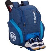 OLIVER Rucksack XL (Hauptfach, Schlägerfach, Schuhfach) blau