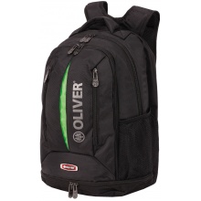 Oliver Rucksack TS (Haupt-, Schläger-, Schuhfach) schwarz