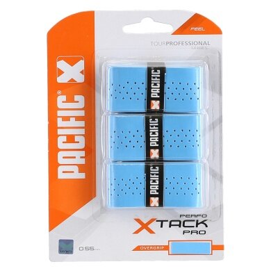 Pacific Overgrip xTack Pro Perfo 0.55mm hellblau 3er