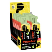 PowerBar PowerGel Original (Kohlenhydrat-Gel, Koffeinhaltig) Apfel 24x41g Box