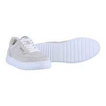 Peter Kaiser Sneaker 41 (Veloureder) hellgrau/silber Damen