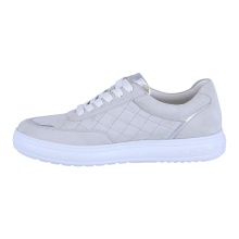 Peter Kaiser Sneaker 41 (Veloureder) hellgrau/silber Damen