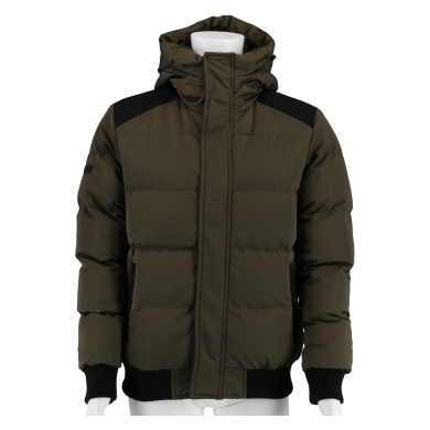 Poolman Winterjacke mit Kapuze P2304.765 (warm wattiert, leicht) grün Herren