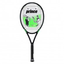 Prince Tennisschläger Bandit 110in/255g/Komfort schwarz/grün - besaitet -