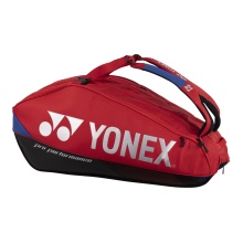 Yonex Racketbag Pro Racquet (Schlägertasche, 3 Hauptfächer, Thermofach) 2024 rot 9er