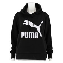 Puma Hoodie Classic Logo 2019 schwarz Damen