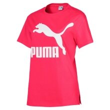 Puma Fitness-Shirt Classic Logo pink Damen