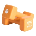 Pure2Improve Fitness Hanteln Neopren orange Set 2x4,0kg