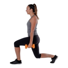 Pure2Improve Fitness Hanteln Neopren orange Set 2x4,0kg