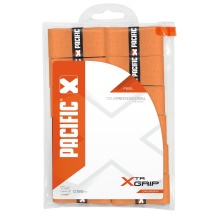 Pacific Overgrip xTR 0.55mm (samtige Oberfläche) orange 12er Clip-Beutel