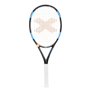 Pacific Tennisschläger BXT Raptor 107in/275g/Komfort schwarz/cyanblau - besaitet -