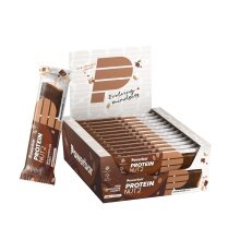 PowerBar Eiweissriegel Protein Nut2 Milchschokoladenkuvertüre/Karamell-Erdnuss 12x45g Box