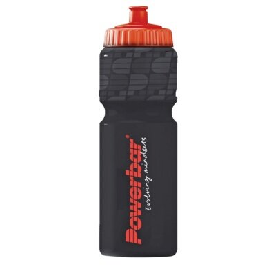 Powerbar Trinkflasche Bottles 750ml schwarz/rot