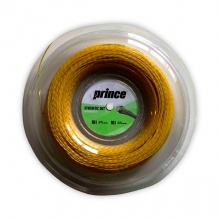 Prince Tennissaite Synthetic Gut mit Duraflex (Allround+Haltbarkeit) gold 200m Rolle