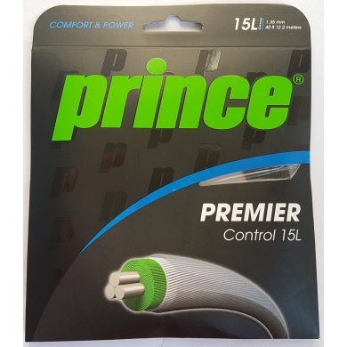 Prince Tennissaite Premier Control (Touch+Kontrolle) schwarz Tennissaite 12m Set