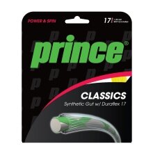 Prince Tennissaite Synthetic Gut Duraflex (Allround+Haltbarkeit) gelb 12m Set