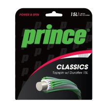 Prince Tennissaite Synthetic Gut Duraflex (Allround+Haltbarkeit) weiss 12m Set