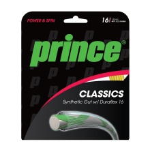 Prince Tennissaite Synthetic Gut Duraflex (Allround+Haltbarkeit) gold 12m Set