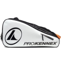 Pro Kennex Racketbag Triple Thermo (Schlägertasche, 3 Hauptfächer) weiss 12er