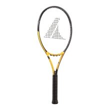 Pro Kennex Tennisschläger Black Ace 100in/315g/Turnier schwarz/gelb - unbesaitet -