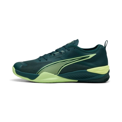 Puma Hallen-Indoorschuhe Eliminate Nitro 4 blaugrün Herren