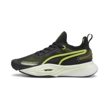 Puma Fitnessschuhe PWR Nitro Squared schwarz/lime Herren