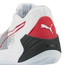 Puma Hallen-Indoorschuhe Fusion Nitro weiss/rot Herren