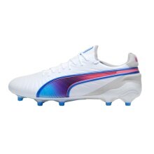 Puma Fussballschuhe King Ultimate FG/AG (für festen Boden/Kunstoberflächen) weiss/blau Herren