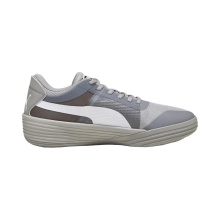 Puma Hallen-Indoorschuhe Clyde All-Pro Team grau/weiss Herren