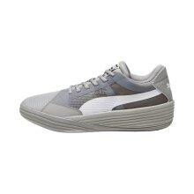 Puma Hallen-Indoorschuhe Clyde All-Pro Team grau/weiss Herren