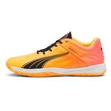 Puma Hallen-Indoorschuhe Accelerate Turbo 2024 orange/schwarz Herren