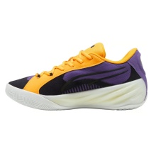 Puma Hallen-Indoorschuhe All-Pro Nitro (Basketball) violett/gelb Herren