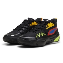 Puma Hallen-Indoorschuhe Genetics schwarz/bunt Herren