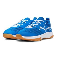 Puma Hallen-Indoorschuhe Varion II royalblau/weiss Kinder