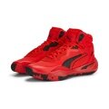 Puma Hallen-Indoorschuhe Playmaker Pro Mid rot/schwarz Herren