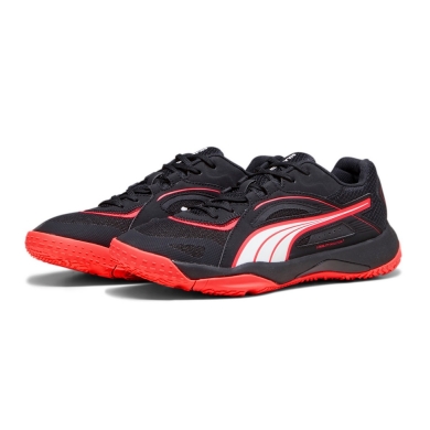 Puma Hallen-Indoorschuhe Solarstrike II schwarz/orange Herren