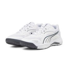 Puma Hallen-Indoorschuhe Solarstrike II weiss/grau Herren