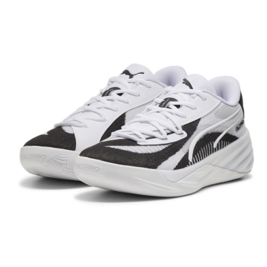 Puma Indoor-Hallenschuhe All-Pro Nitro Team weiss/schwarz Herren