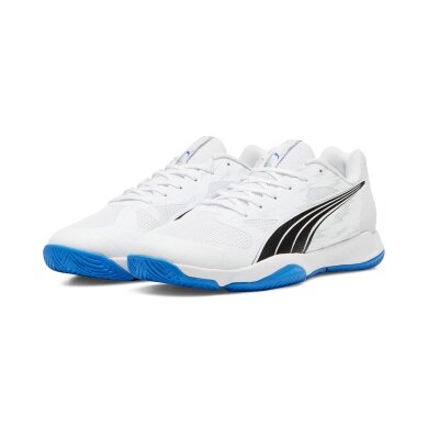 Puma Hallen-Indoorschuhe Eliminate Turbo 2024 weiss/blau Herren